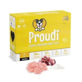 Frozen Single Protein Chicken Raw Dog Food