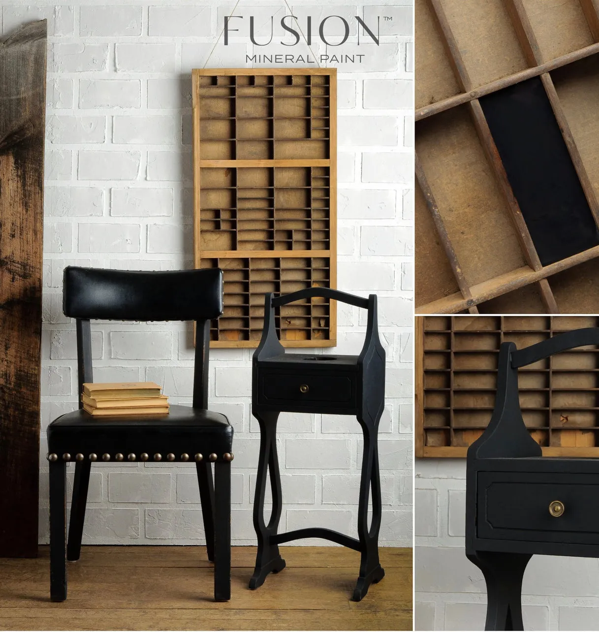 Fusion Mineral Paint - Coal Black