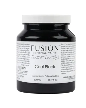 Fusion Mineral Paint - Coal Black