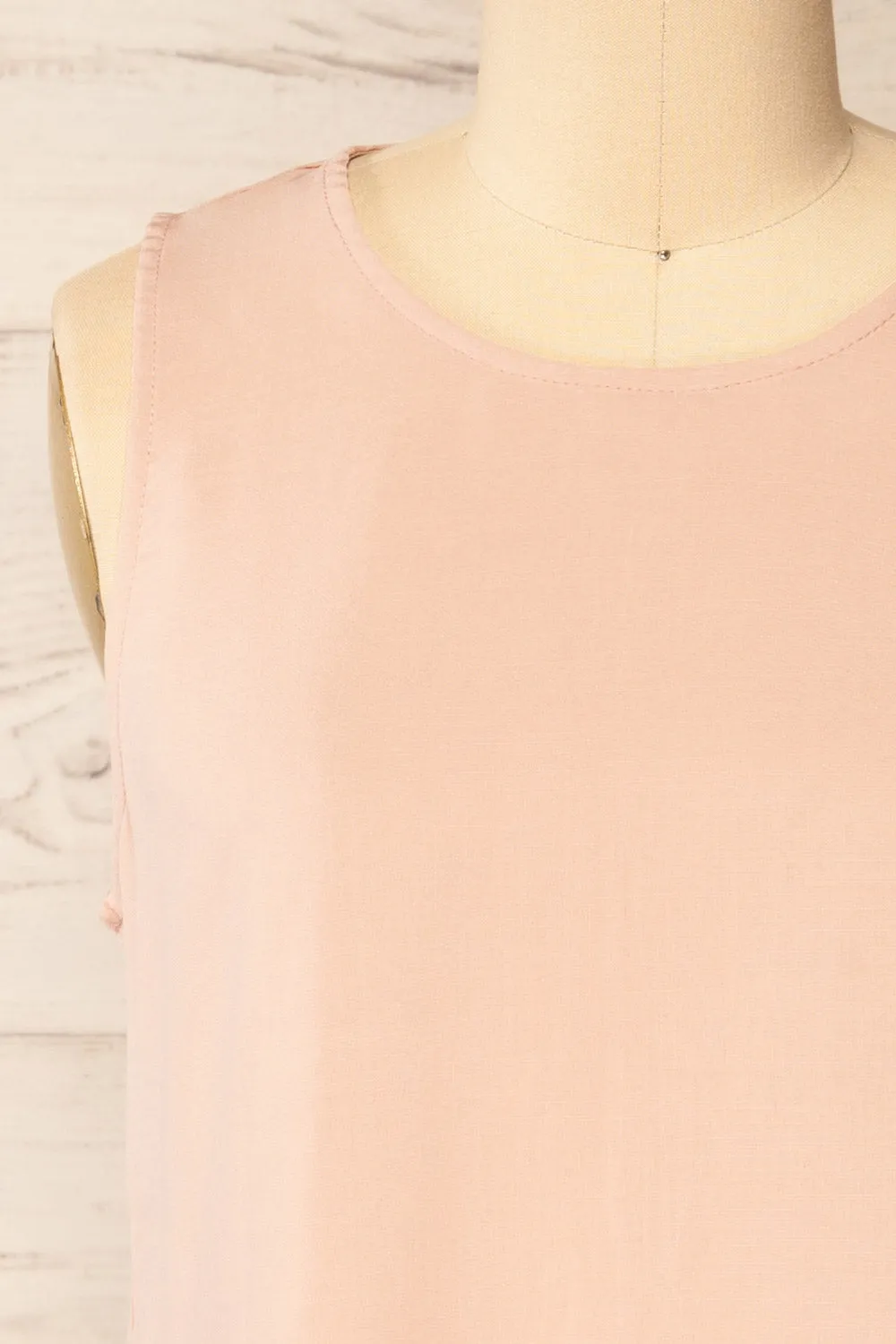 Gatineau Blush | Round Neck Tank Top