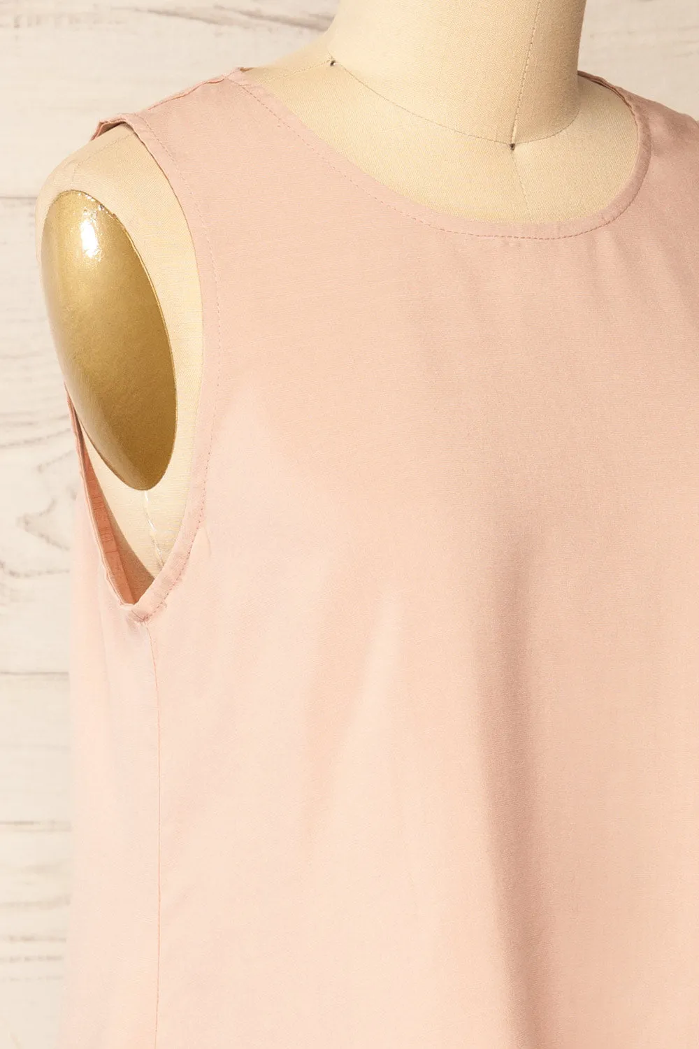 Gatineau Blush | Round Neck Tank Top