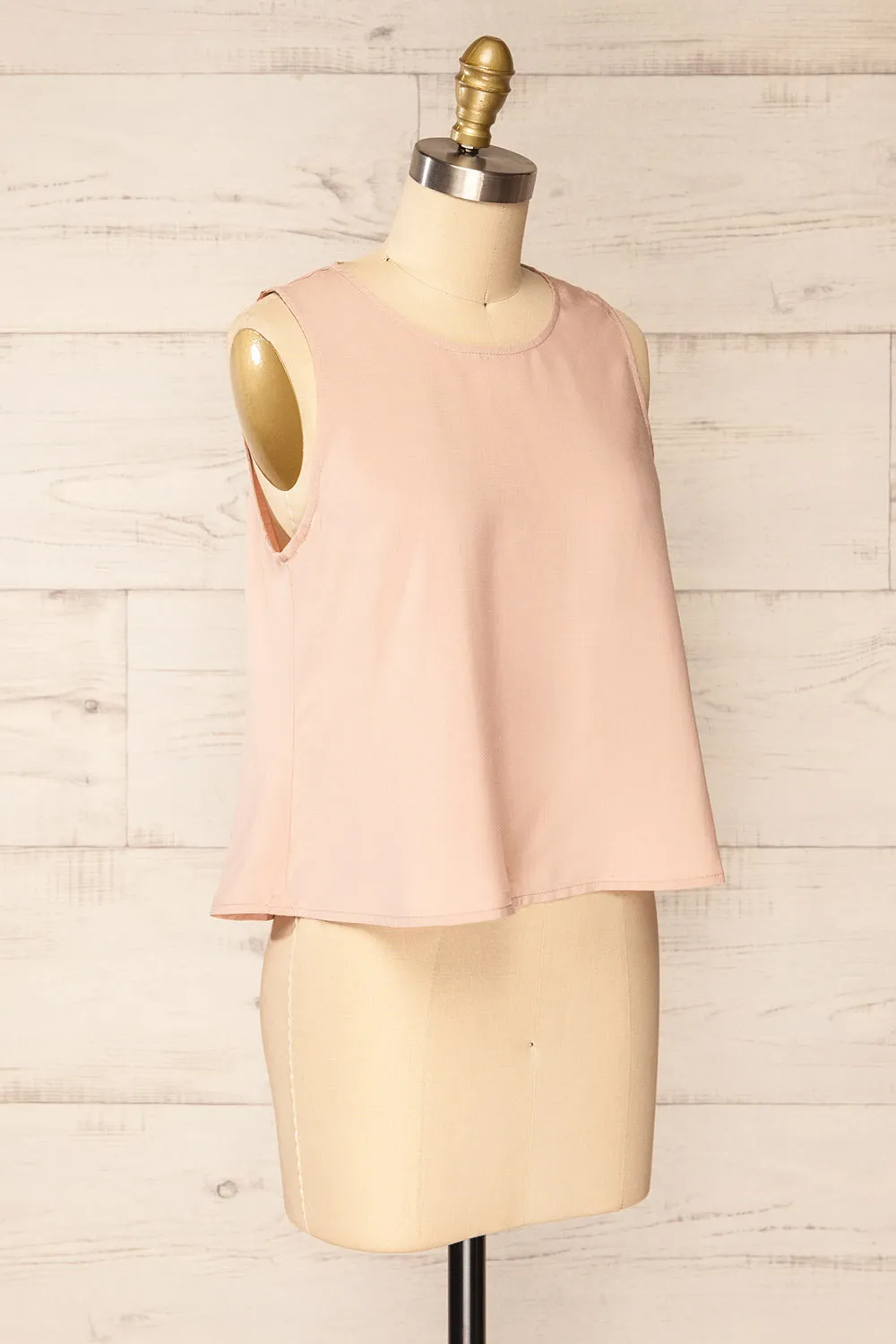 Gatineau Blush | Round Neck Tank Top