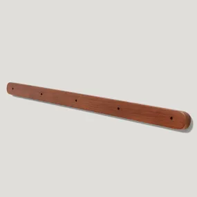 GRADY Wooden Hook Backplate - Dark Stain Oak