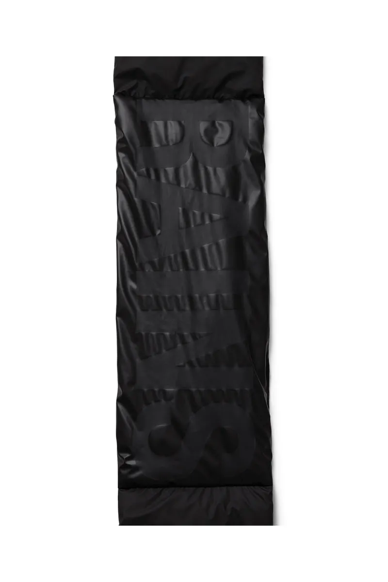 Harbin Puffer Scarf  -Black