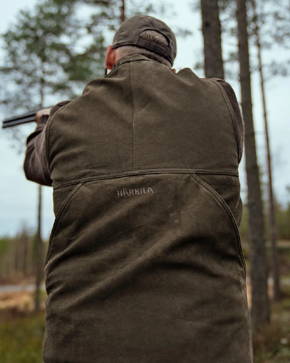 Harkila Pro Hunter Leather Waistcoat