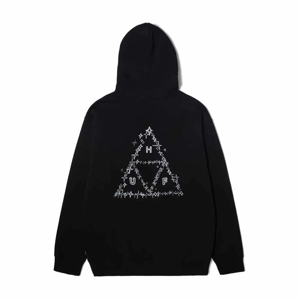 HUF Gleam Pullover Hooded Sweatshirt Black