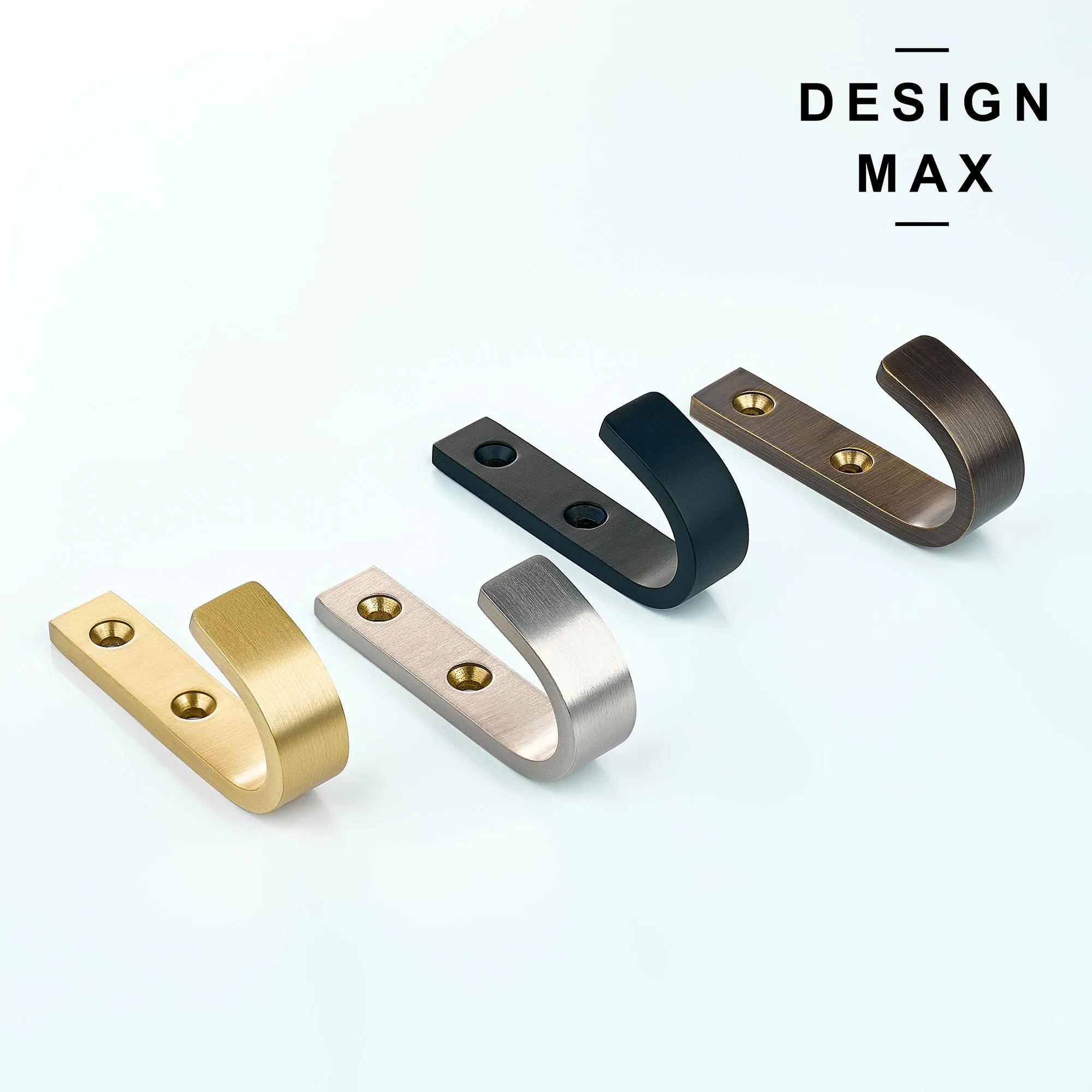 Huxley J Solid Brass Mudroom Wall Hook