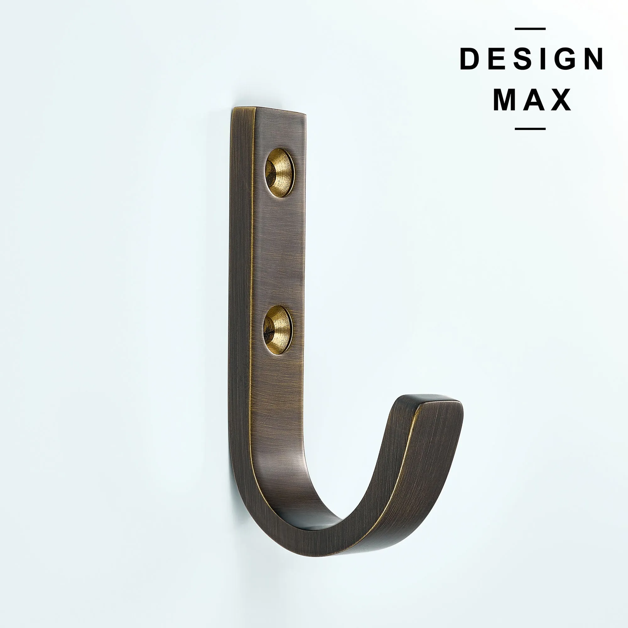 Huxley J Solid Brass Mudroom Wall Hook