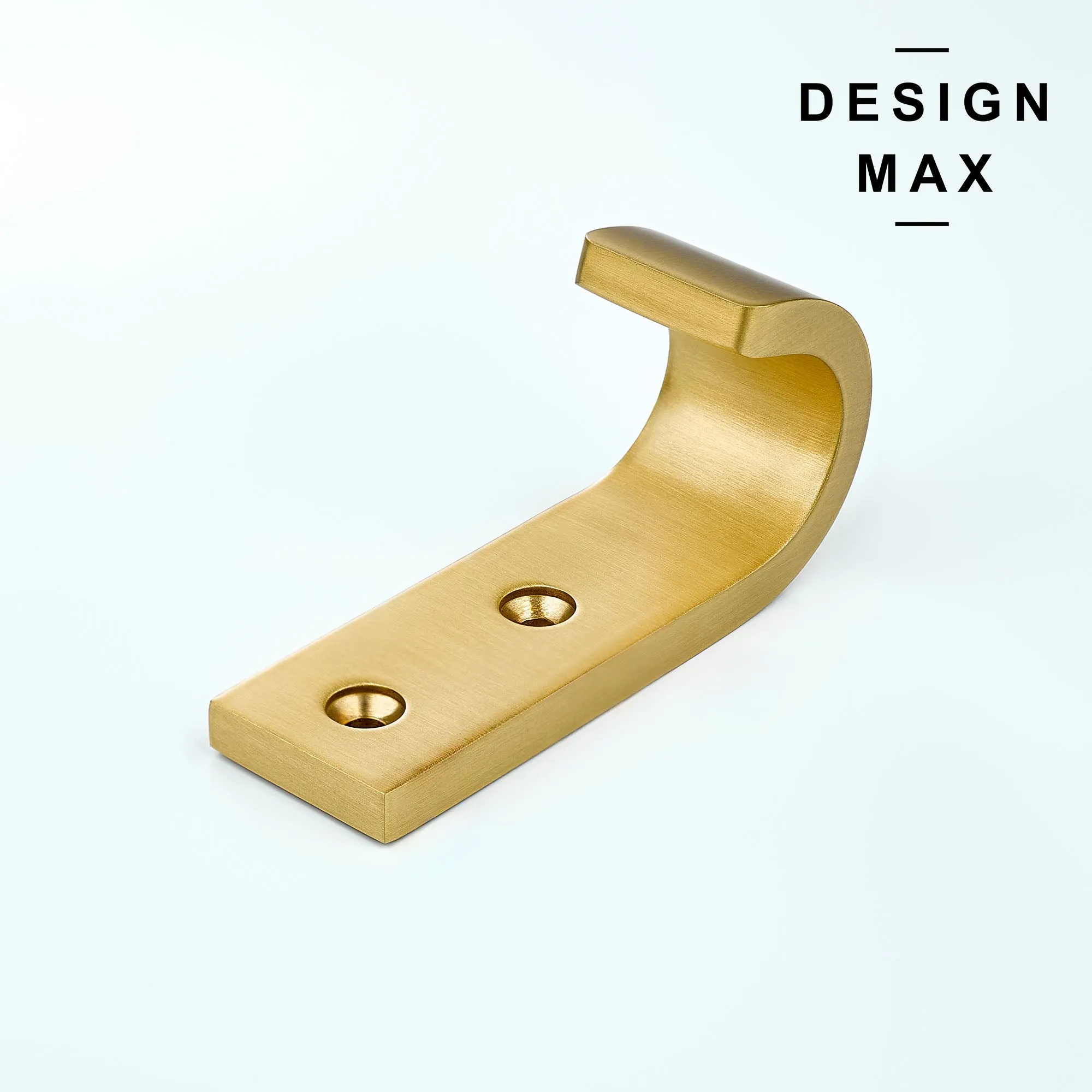 Jocelyn J Matte Brass Mudroom Wall Hook