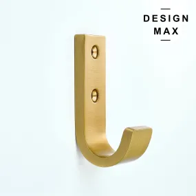 Jocelyn J Matte Brass Mudroom Wall Hook