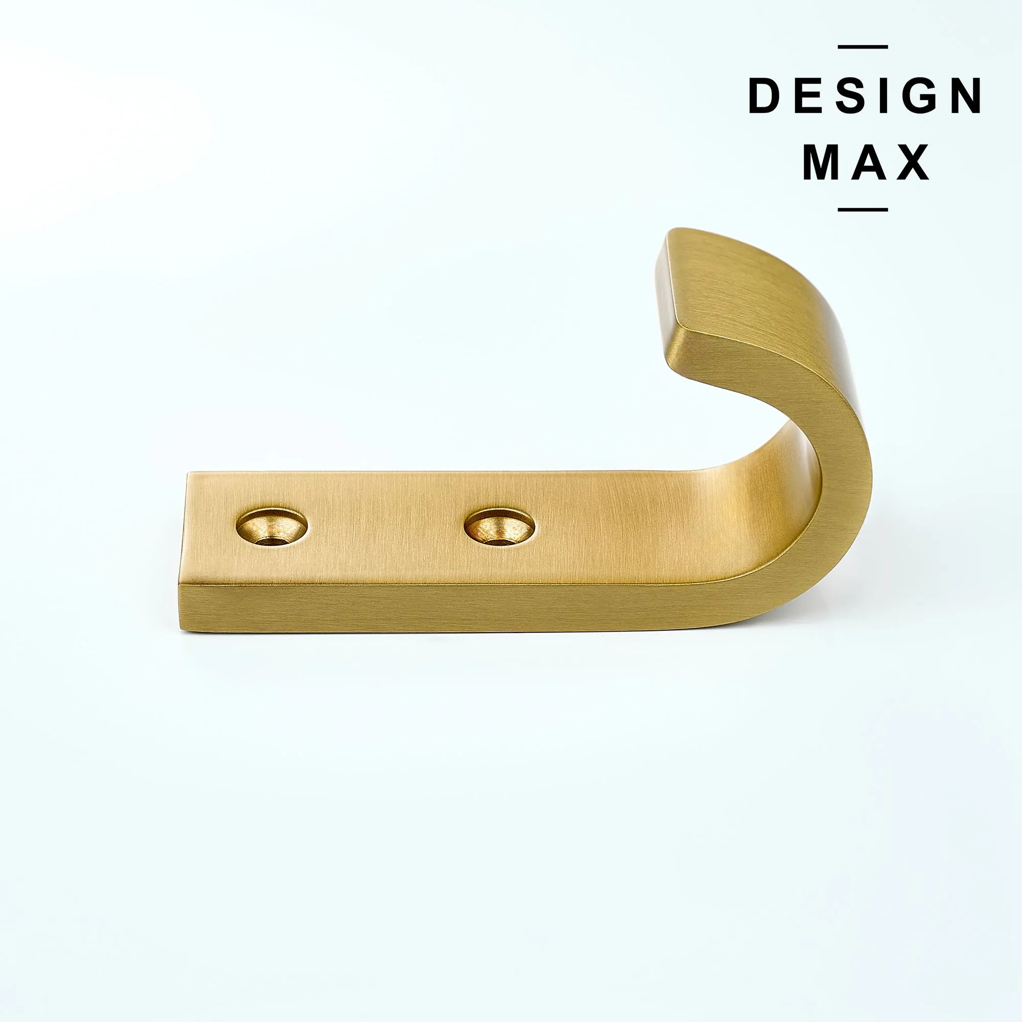 Jocelyn J Matte Brass Mudroom Wall Hook