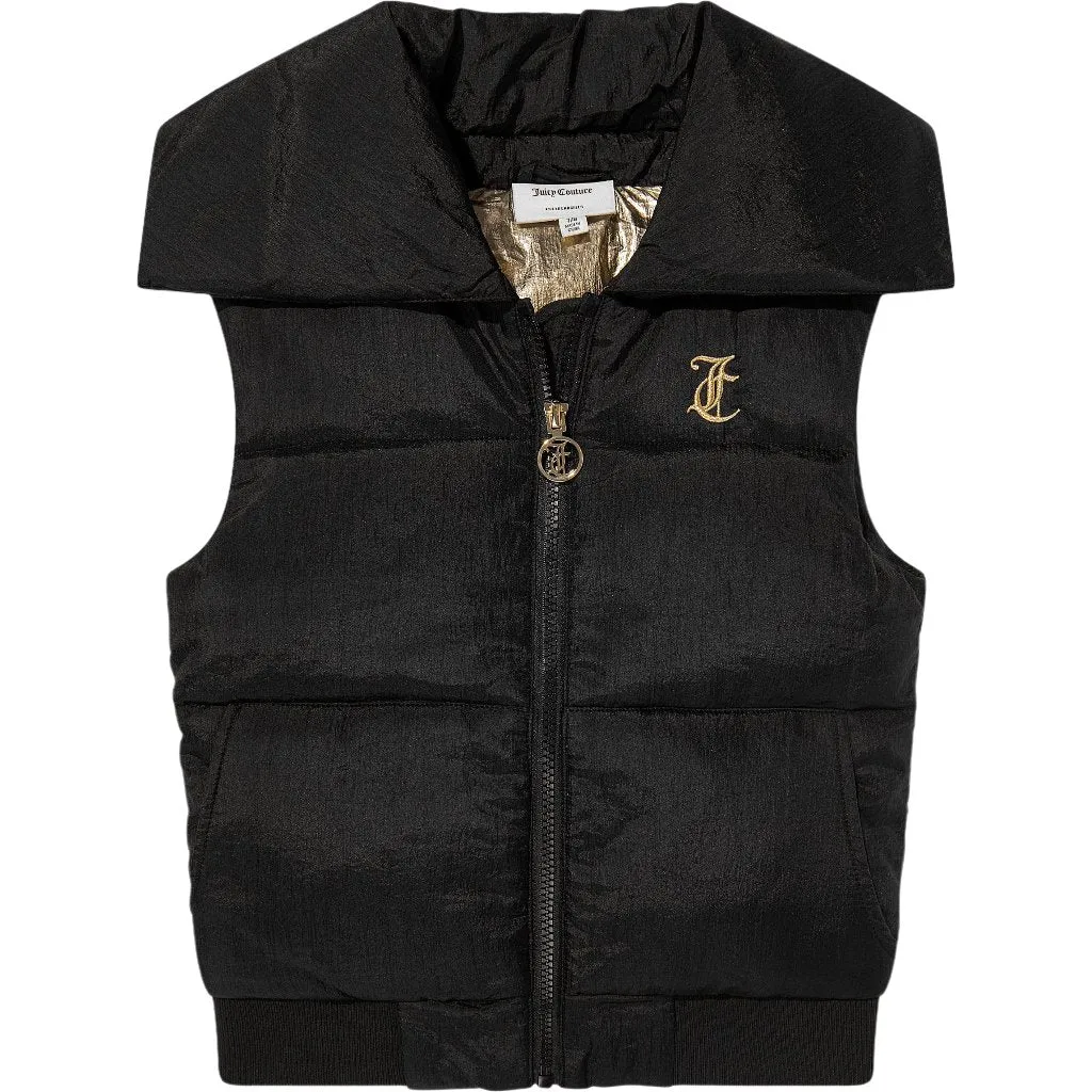 Juicy Couture Diamante Collar Gilet Junior