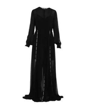 Karl Lagerfeld Women Long dress Black 10 UK