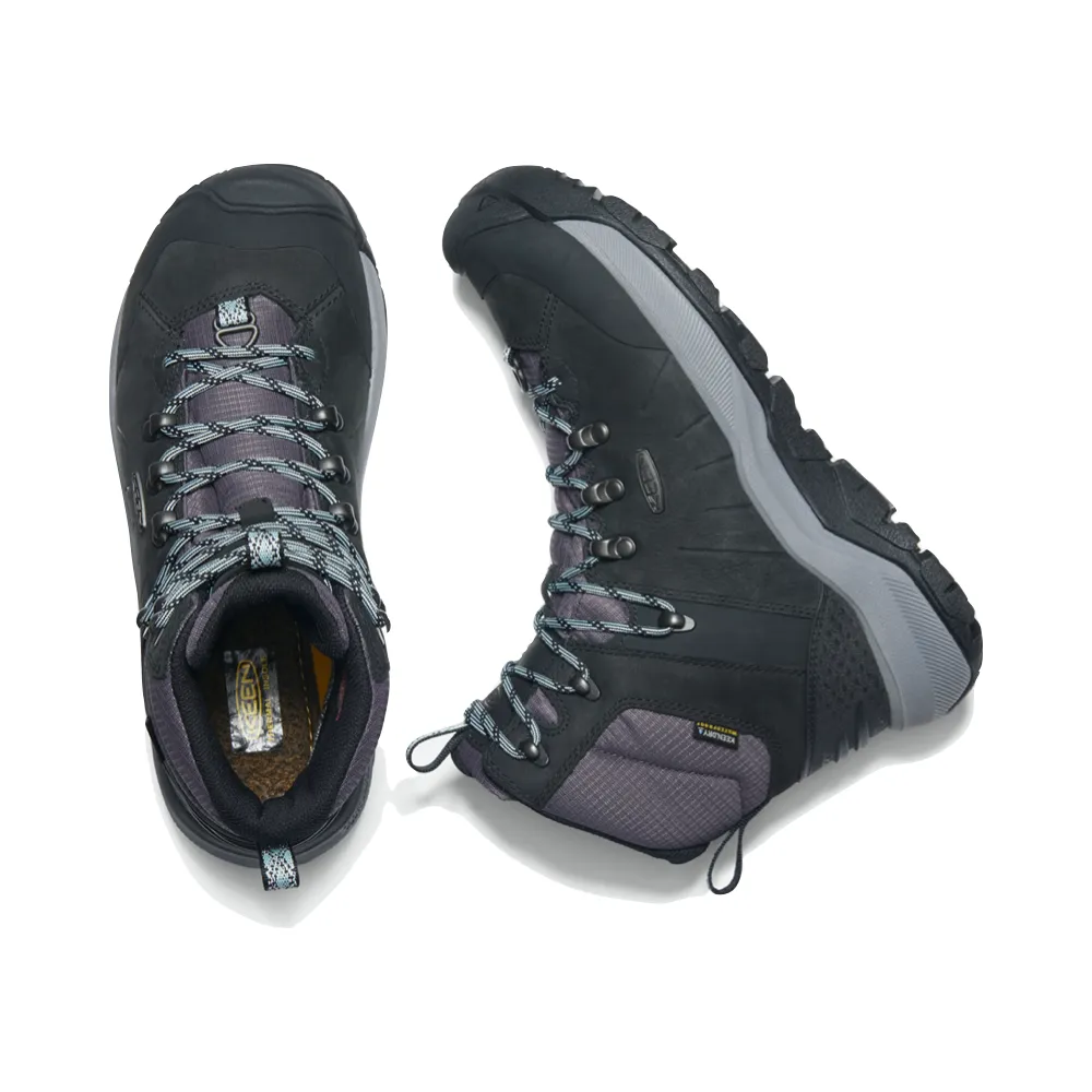 KEEN Women's Revel IV Mid Waterproof Boot in Black