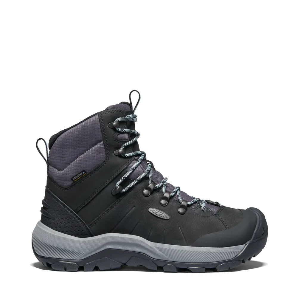 KEEN Women's Revel IV Mid Waterproof Boot in Black