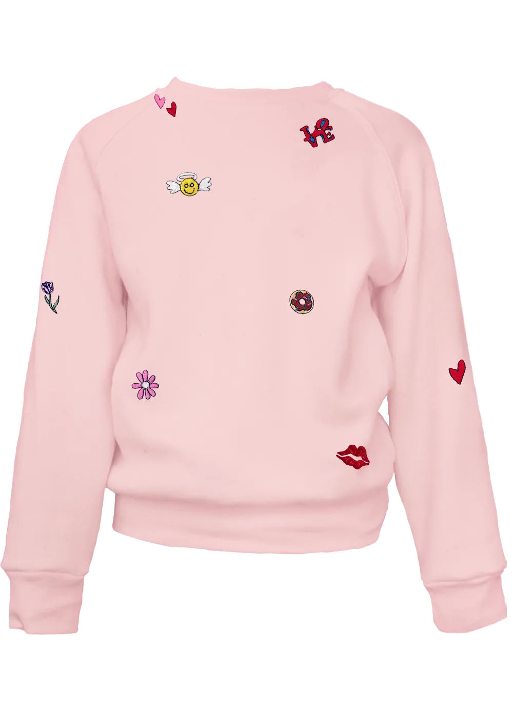 Kid's Mini Embroidery Sprinkle Pullover