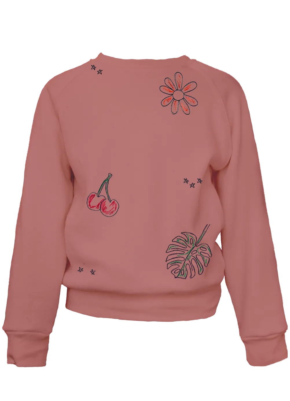 Kid's Scribble Sprinkle Classic Cut Pullover