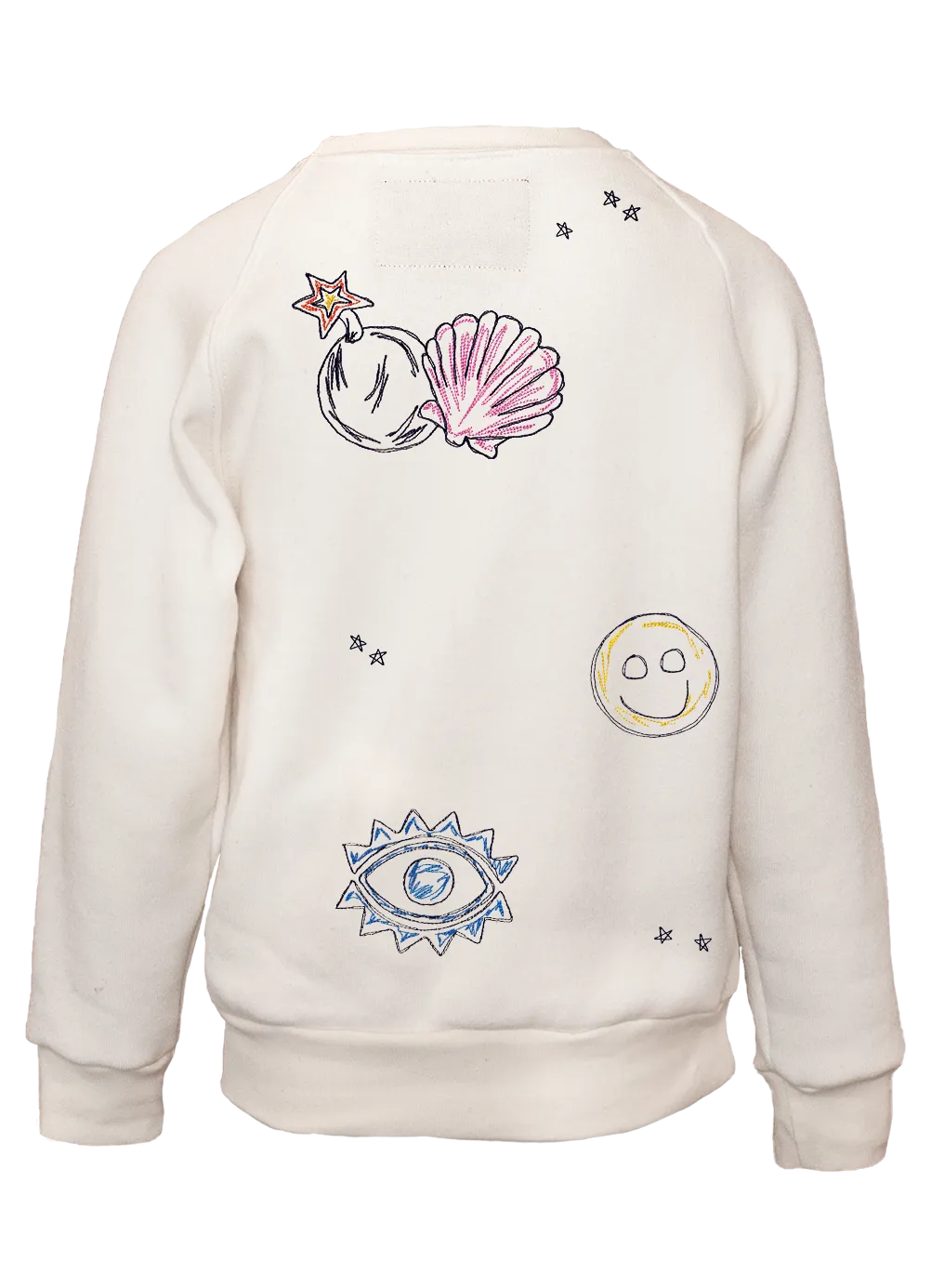 Kid's Scribble Sprinkle Classic Cut Pullover