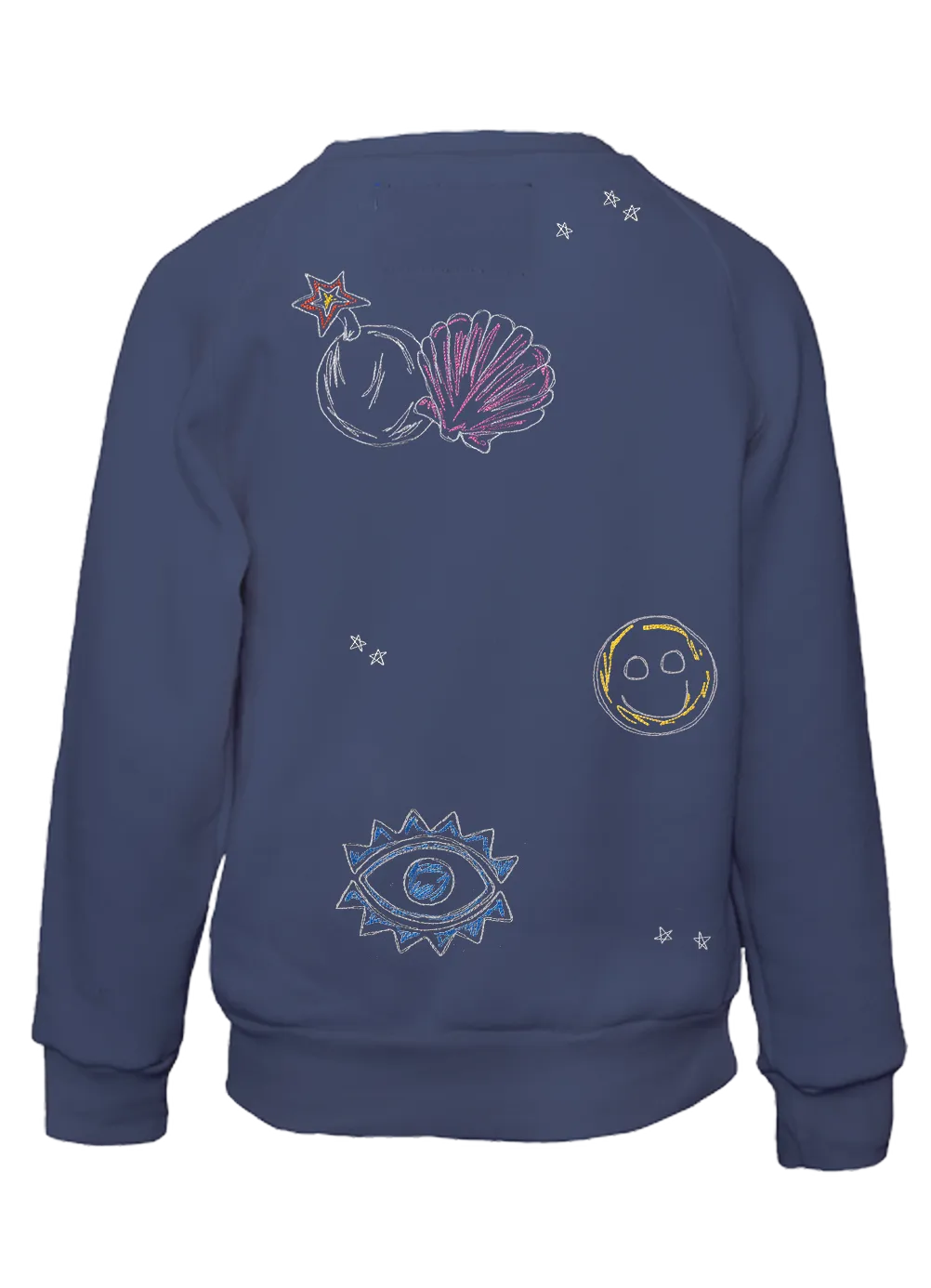 Kid's Scribble Sprinkle Classic Cut Pullover