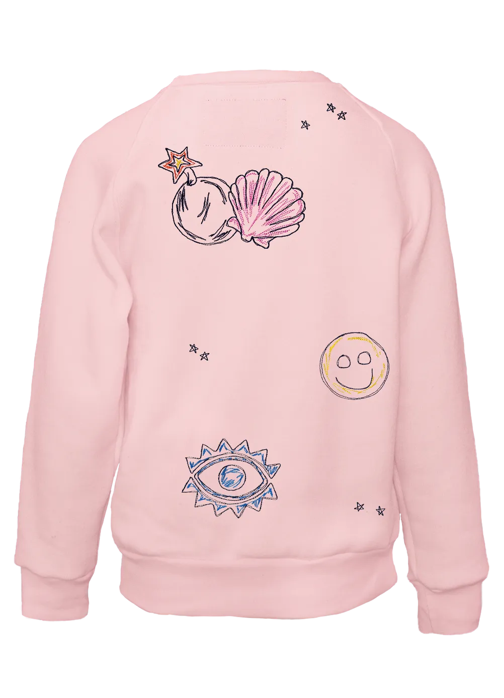 Kid's Scribble Sprinkle Classic Cut Pullover