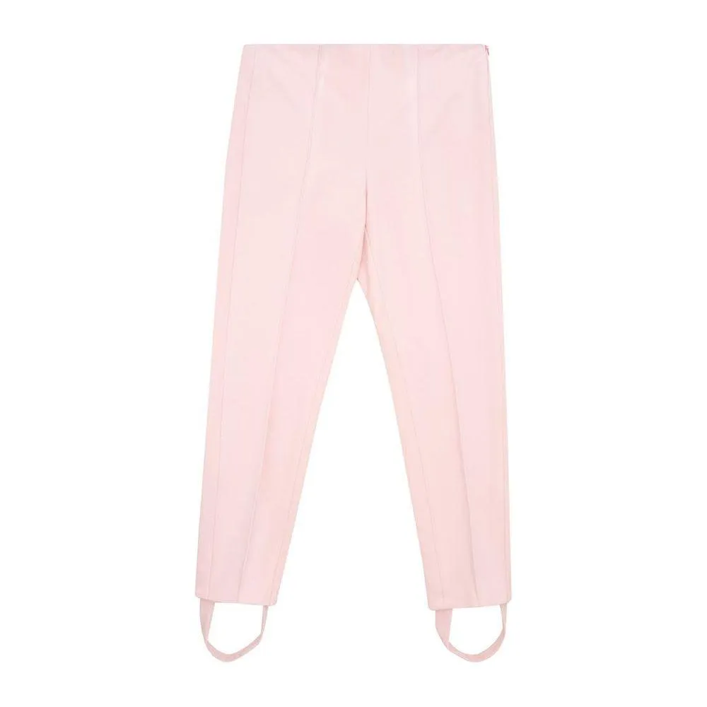 Lardini Elegant Pink Viscose Pants for Chic Style