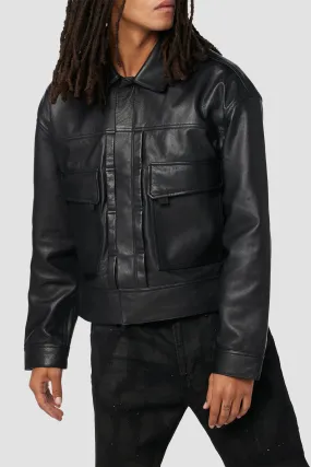 Leather Trucker Jacket