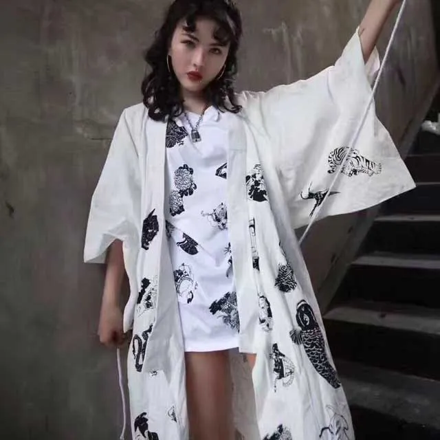 Long Kimono Wrap