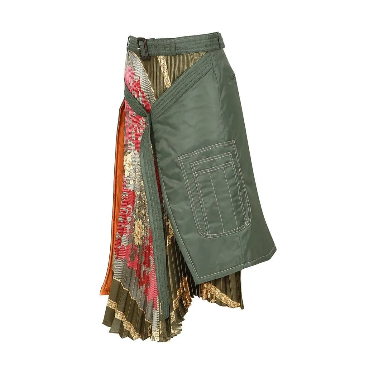 MA-1 Scarf Skirt 'Khaki'