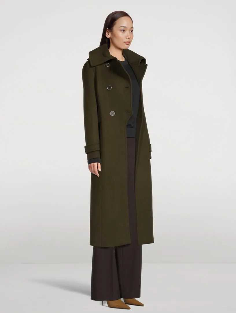 MACKAGE ELODIE-Z - double face wool tailored coat