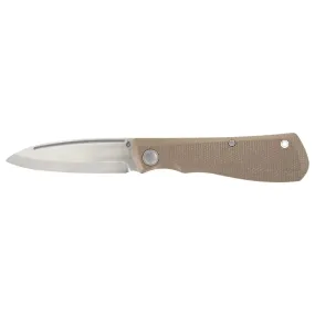 Mansfield FE DP Folding Clip Knife - Natural Micarta by Gerber