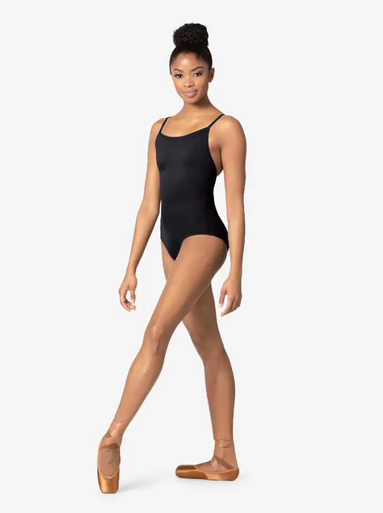 Mariia | Children's Strappy Back Leotard | Black