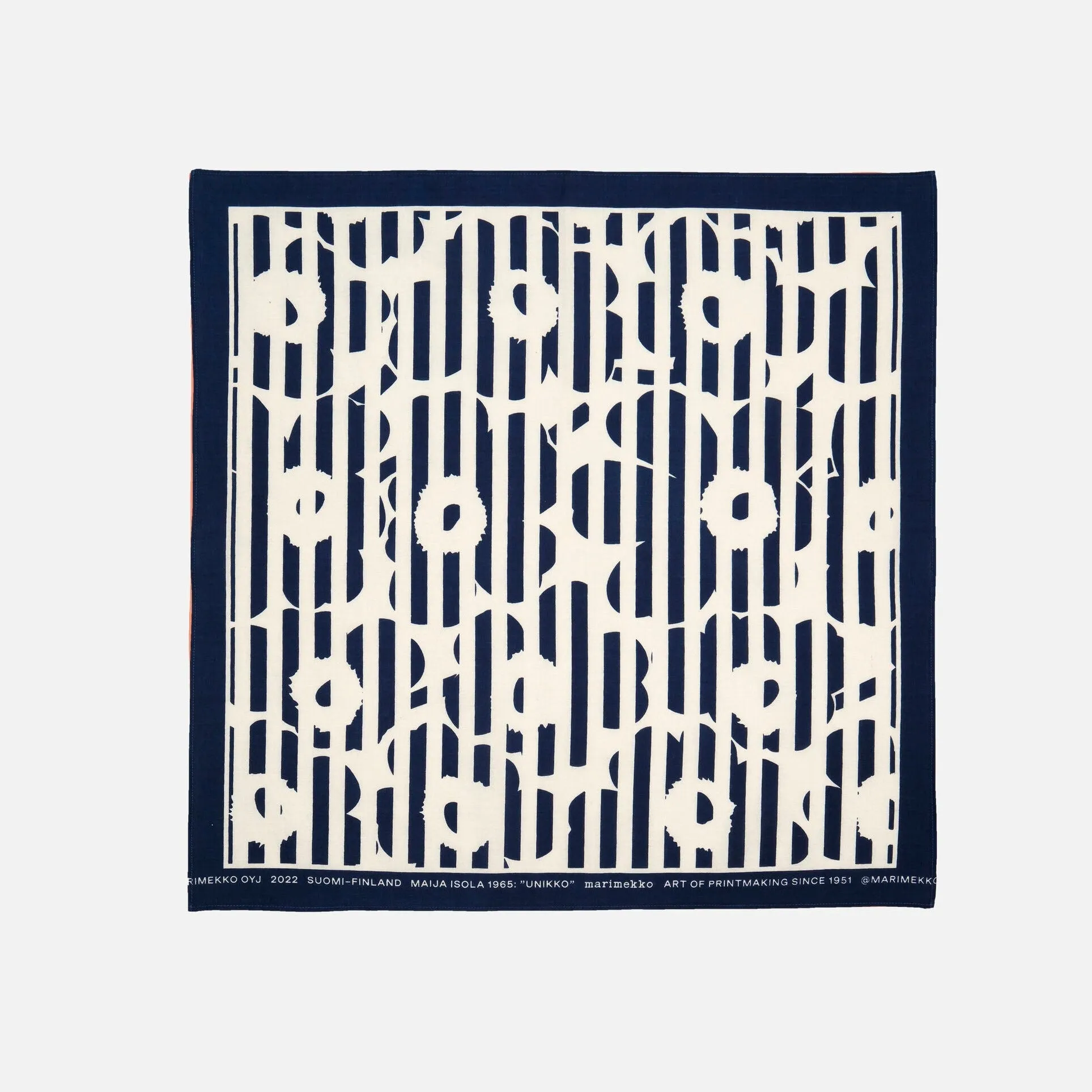 Marimekko Astrilli Tasaraita Unikko Scarf