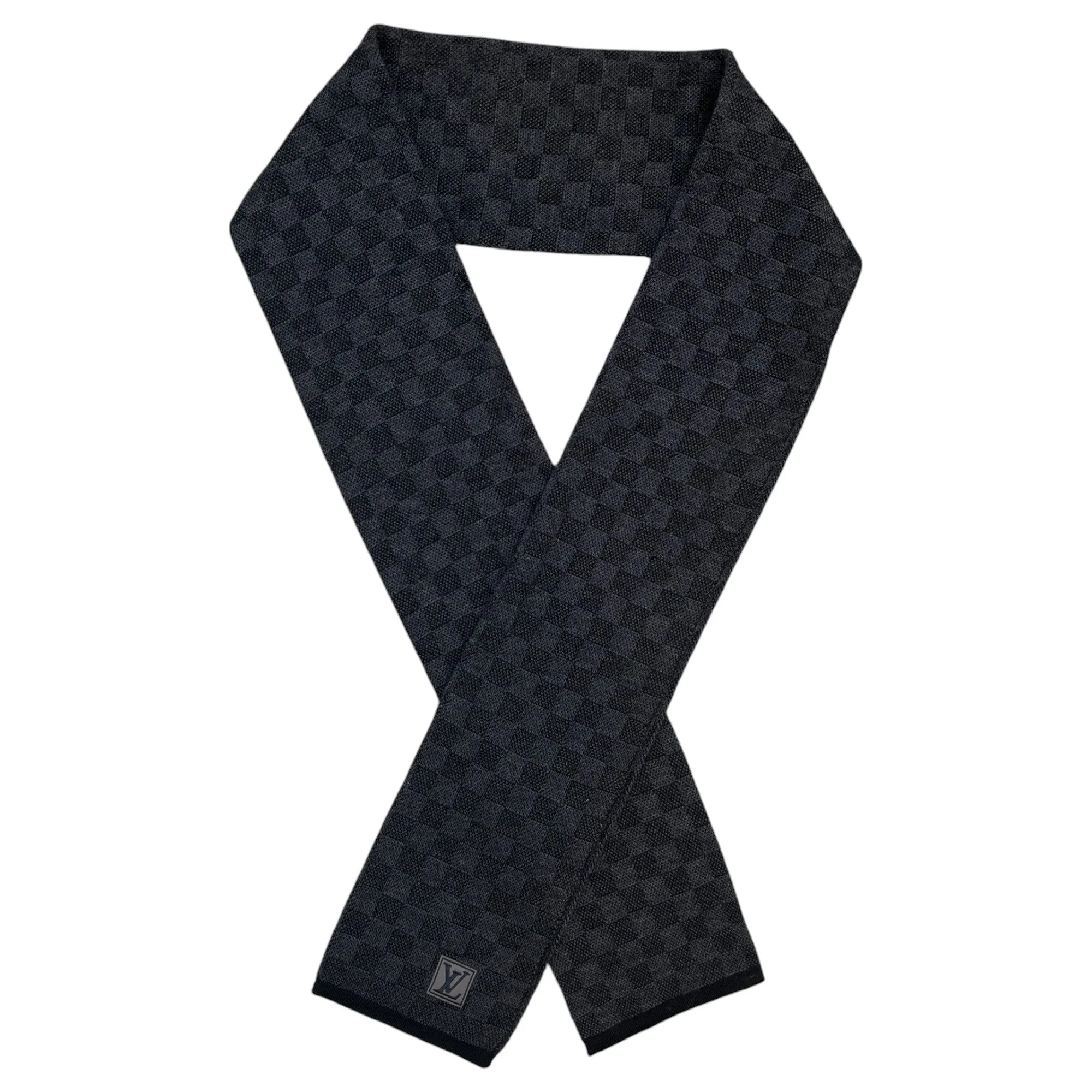 Men's Néo Petit Damier Scarf Black