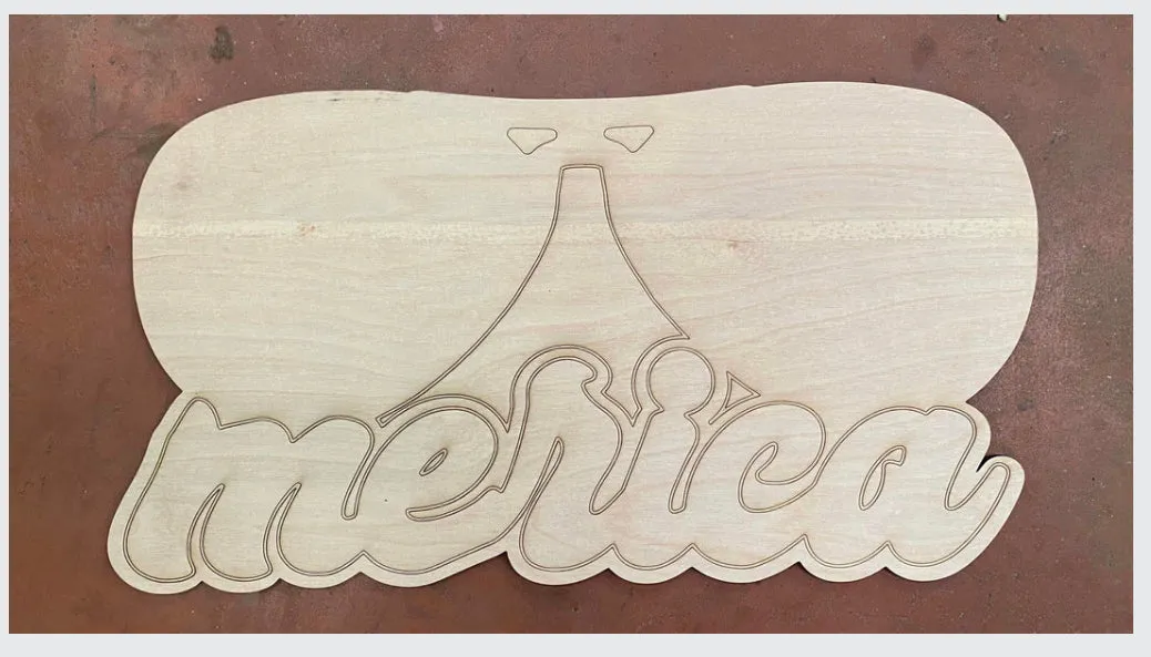 Merica Door Hanger Sign