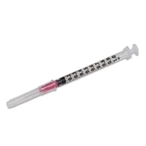 Monoject Tuberculin Syringe 1 cc Regular Luer Slip Tip Without Needle 100/Box