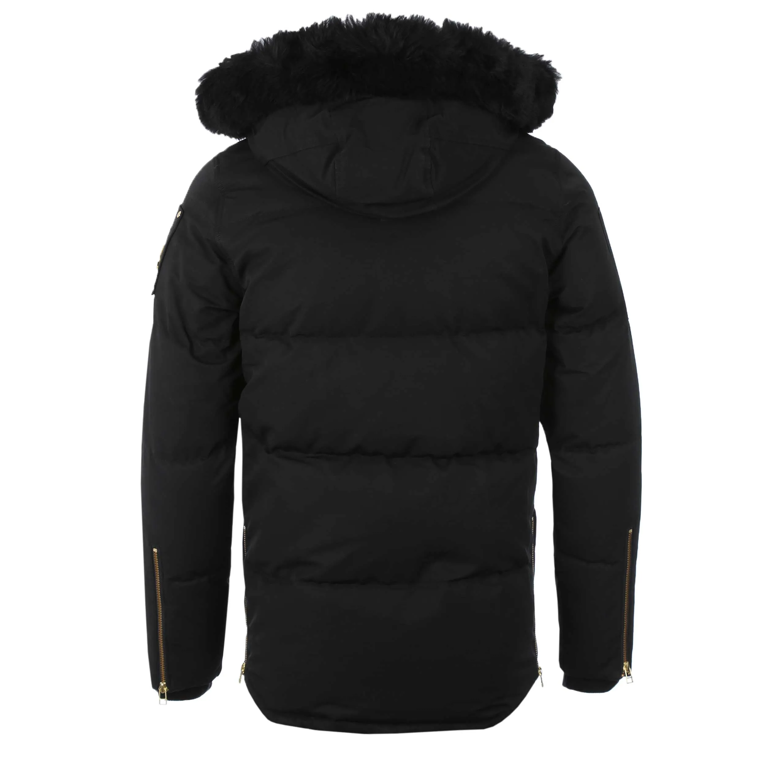 Moose Knuckles 3Q Gold Jacket in Neoshear Black