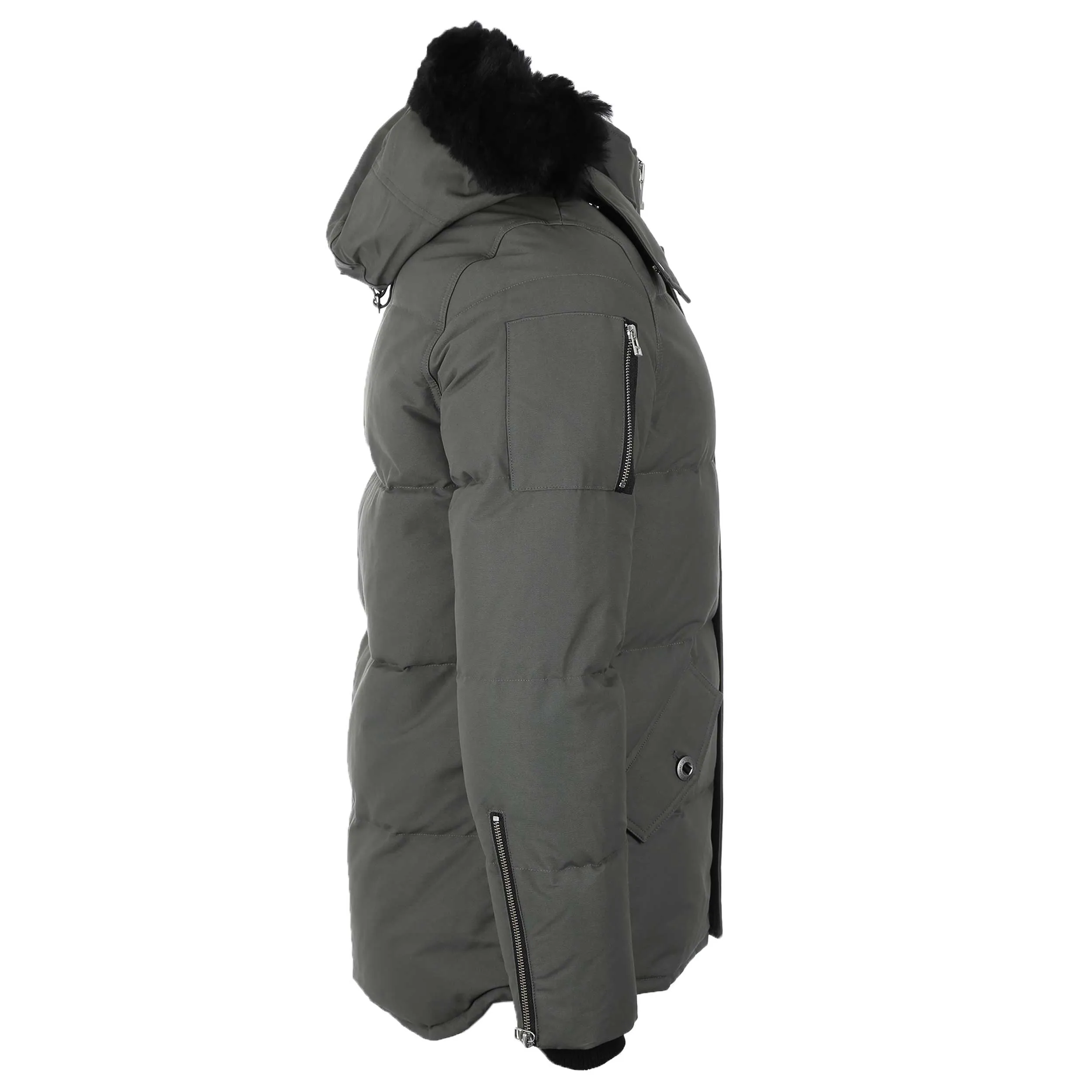 Moose Knuckles 3Q Jacket in Forrest Hill & Black Fur