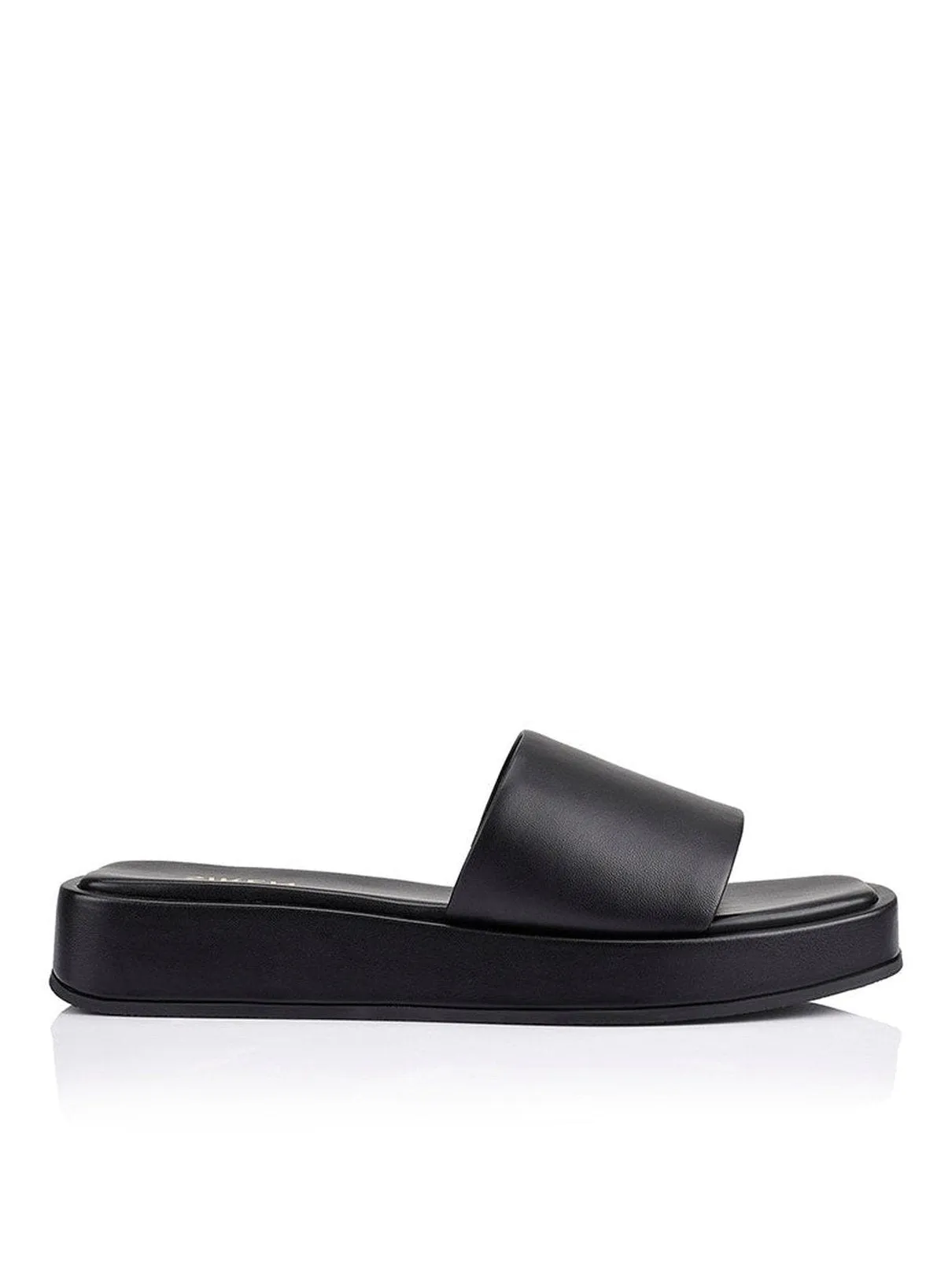 Morris Flatform Sandals - Black