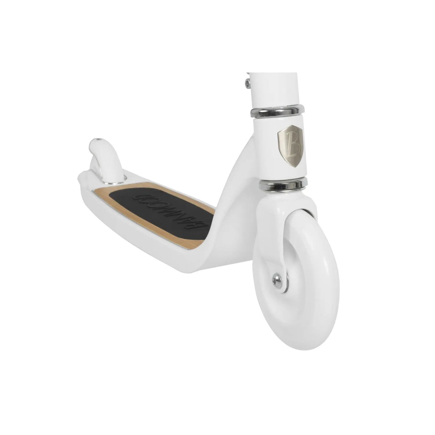 NEW Banwood Maxi Scooter with Basket - White