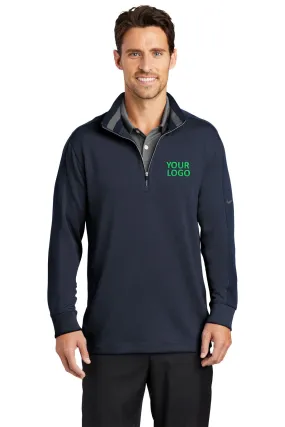 Nike Dri-FIT Custom Quarter Zip Cover-Ups, Midnight Navy Heather