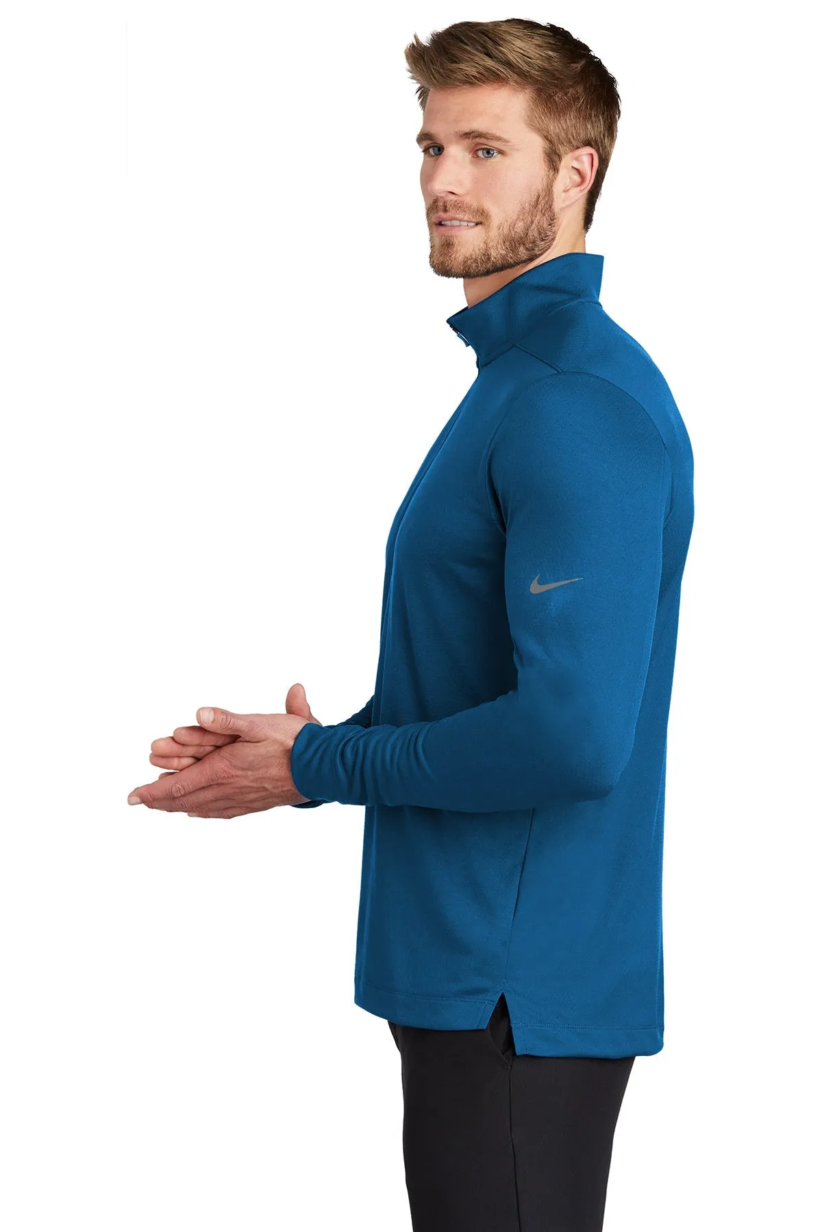 Nike Dry Custom Quarter Zip Cover-Ups, Gym Blue