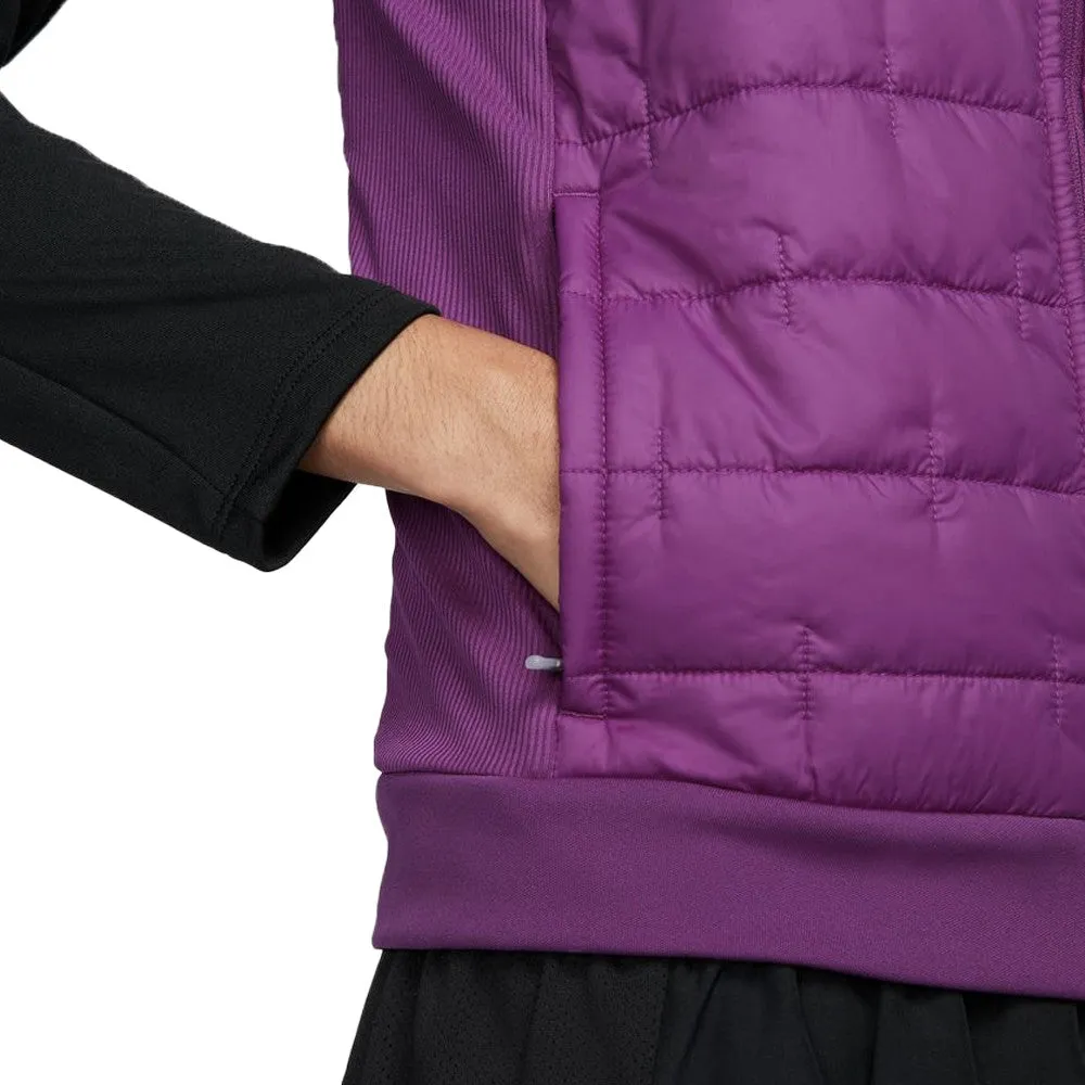 Nike Women's Therma Fit Down-Fill Gilet - Purple