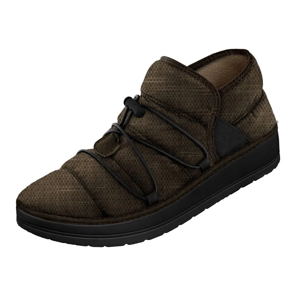 'Northside' Men's Rainier Mid Camp Slipper - Dark Stone