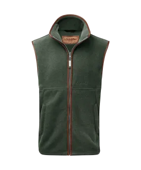 Oakham Fleece Gilet - Cedar Green