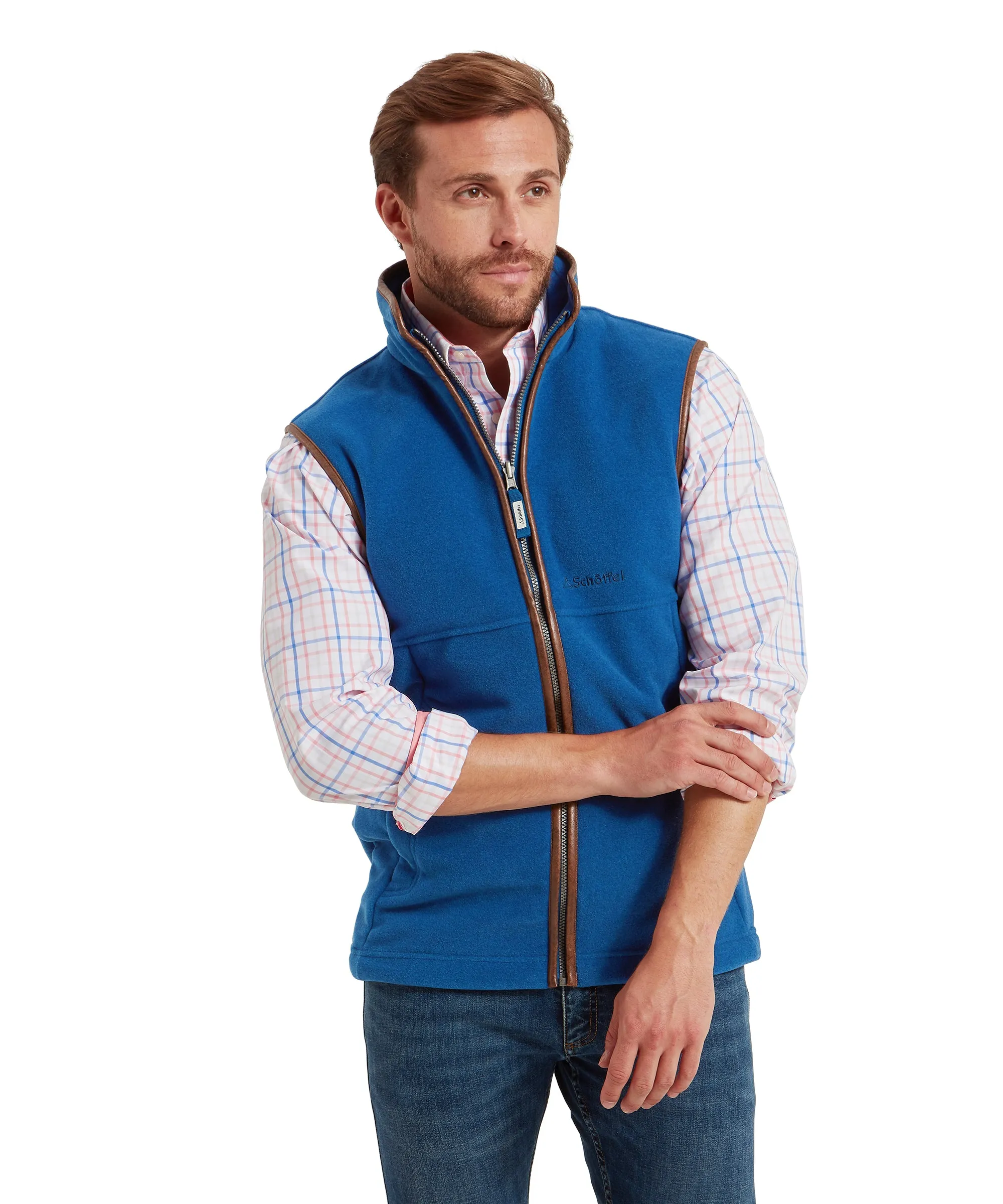 Oakham Fleece Gilet - Cobalt Blue