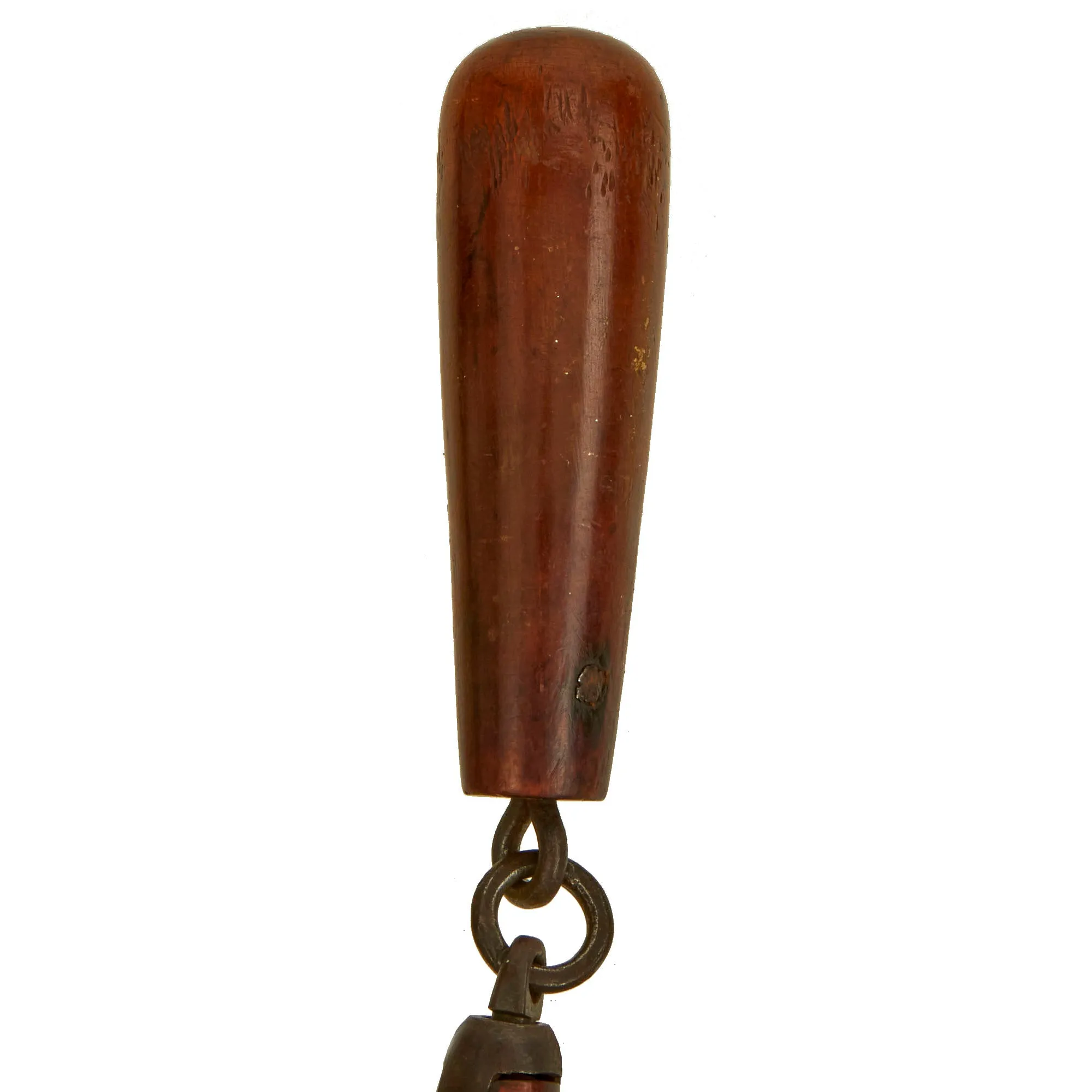 Original British WWI Flail Style Trench Club - Featured in Book At Arm's Length Page 38