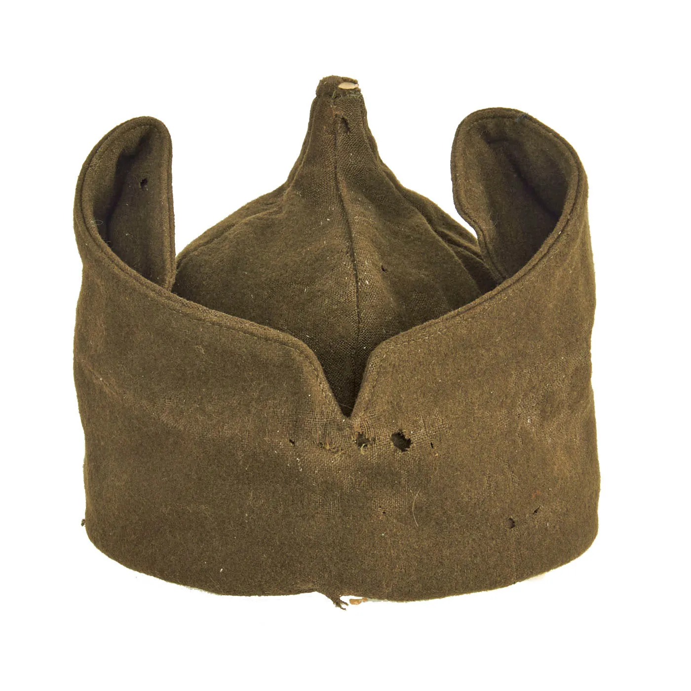 Original Soviet WWII M27 Budenovka Winter Cap