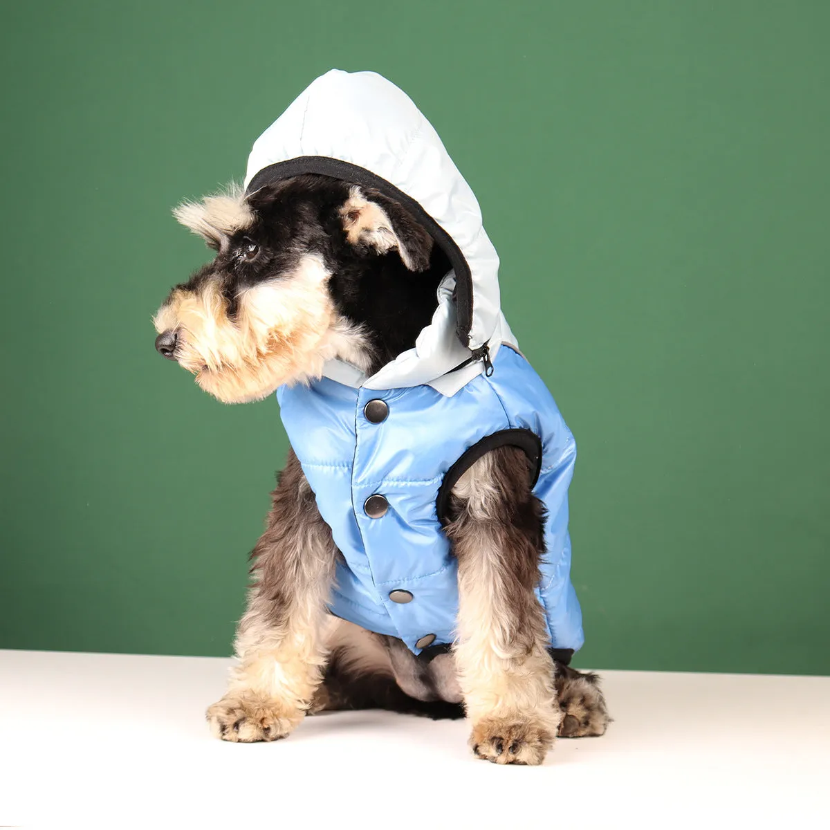 Ozzie - Dog Winter Hoodie with Removable Hat