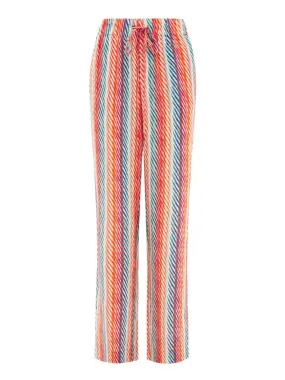 Paige-C Trouser in Candy Oblique print