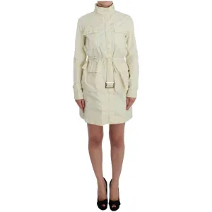 P.A.R.O.S.H. Chic Beige Trench Jacket Coat